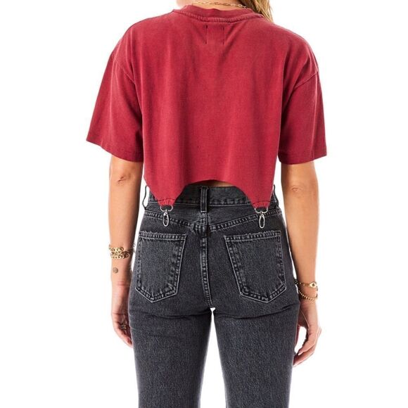 FURST OF A KIND Reworked VINTAGE Florida State University CLASP BOTTOM TEE - Picture 4 of 11